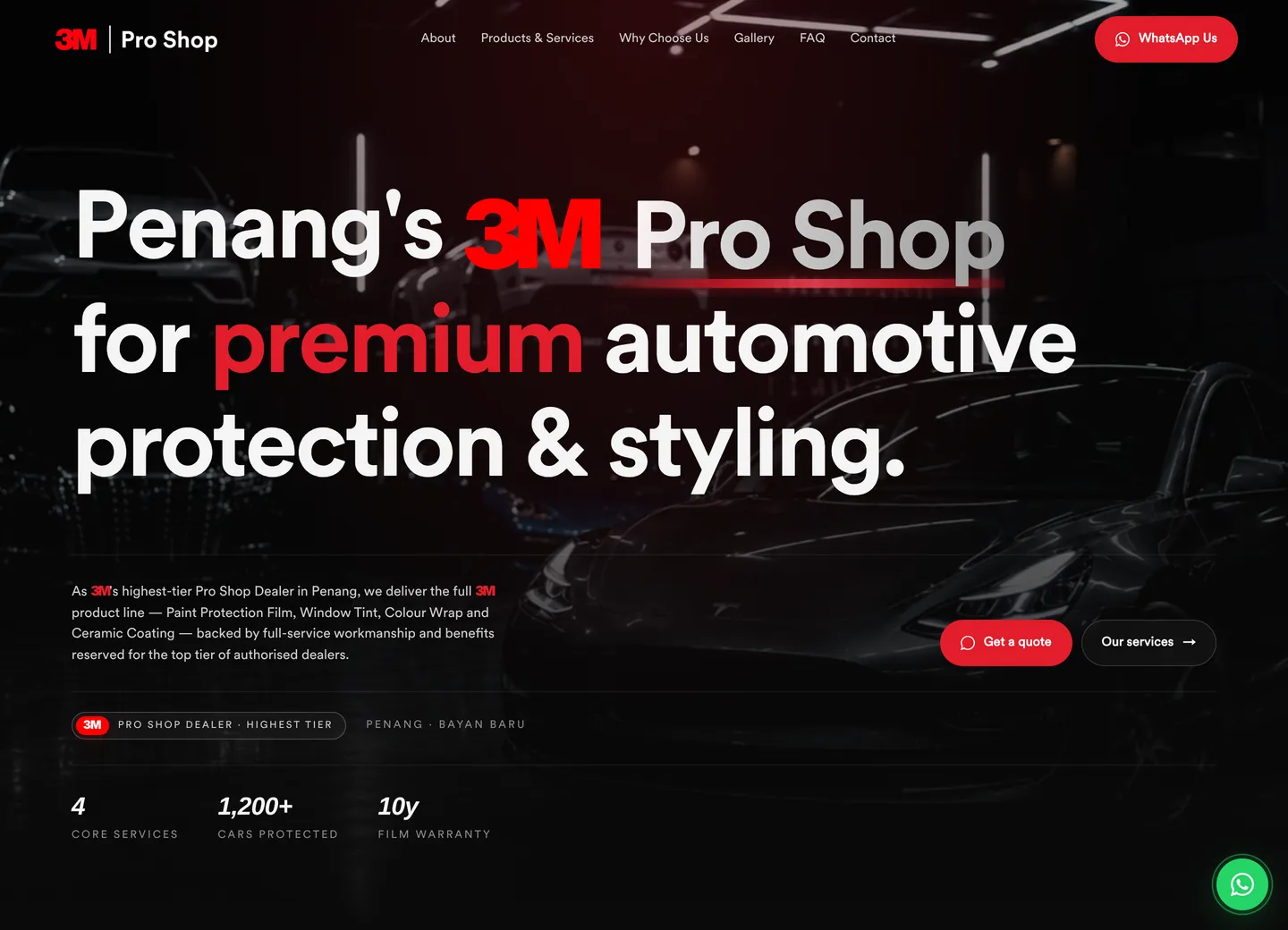 3M Pro Shop Penang website