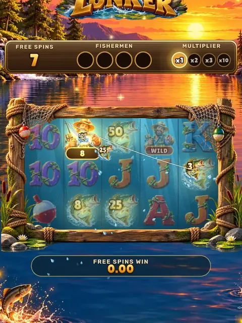 Lakeside Lunker, video slot