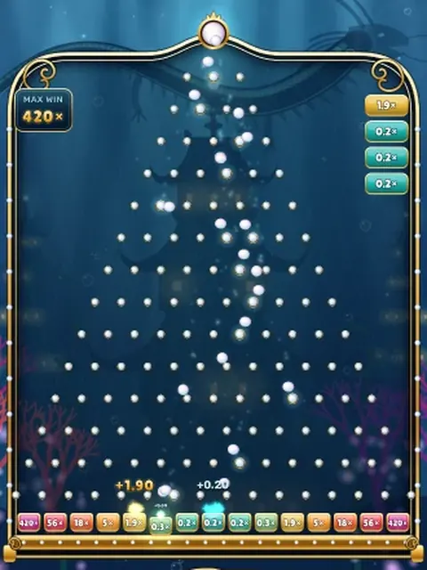 Pearl Drop, plinko